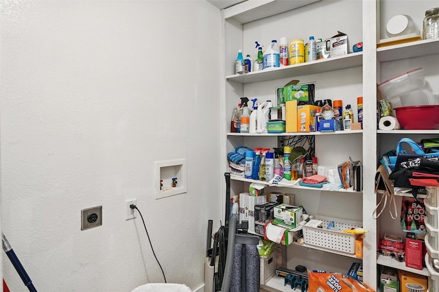 2116 Darby Dan Ct, Granbury, TX 76049 - washroom featuring washer hookup and electric dryer hookup