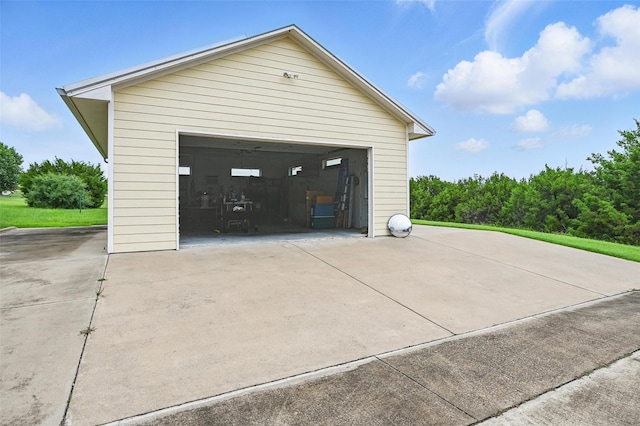 2116 Darby Dan Ct, Granbury, TX 76049 - view of detached garage