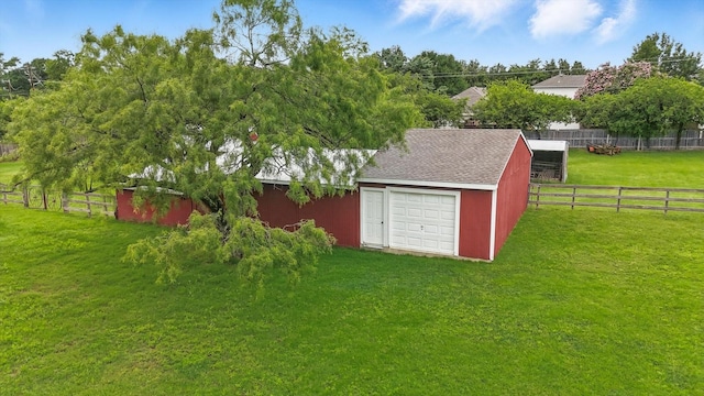 1615 Lopo Rd, Flower Mound, TX 75028 - view of yard with an outbuilding