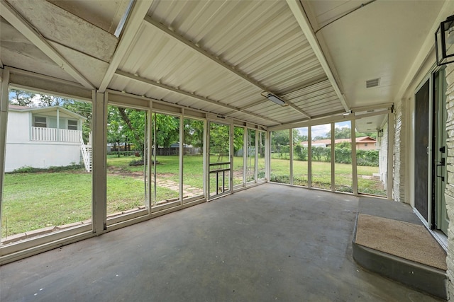 1813 Madera Dr, Waco, TX 76705 - view of unfurnished sunroom