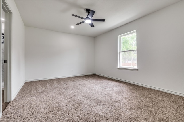 2775 E Overton Rd, Dallas, TX 75216 - unfurnished room with carpet and a ceiling fan