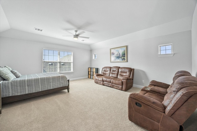 3005 Landmark Pl, Heath, TX 75126 - bedroom with carpet and a ceiling fan
