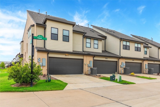 3811 Pine Leaf Ln, Prosper, TX 75078 - multi unit property featuring an attached garage, driveway, a shingled roof, and stucco siding