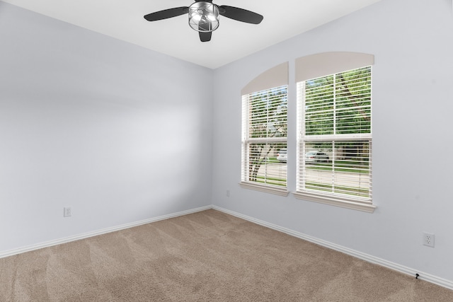 10305 Matador Dr, Mckinney, TX 75072 - unfurnished room featuring carpet floors and a ceiling fan