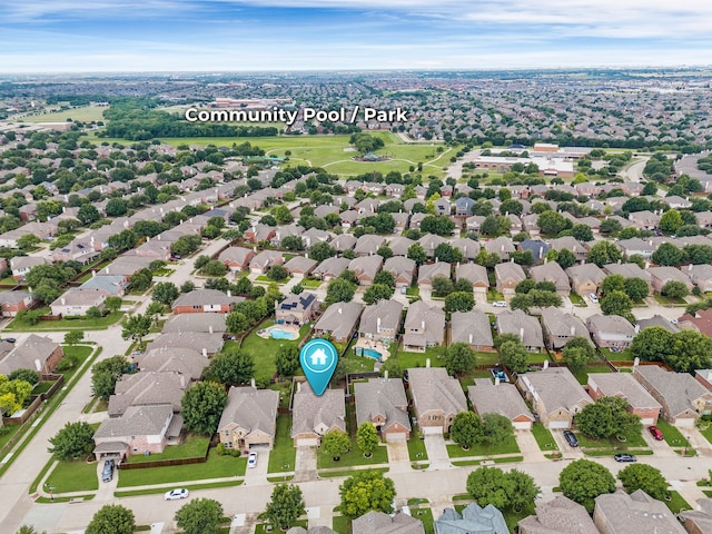 10305 Matador Dr, Mckinney, TX 75072 - aerial view of residential area