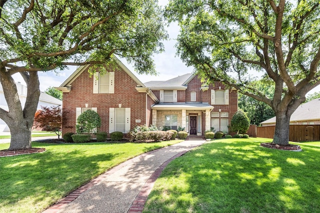 220 Justin Rd, Murphy, TX 75094 - traditional-style house with brick siding