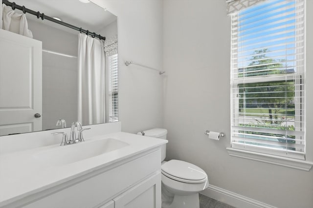 1617 Commons Way, Prosper, TX 75078 - bathroom with vanity and a shower with shower curtain