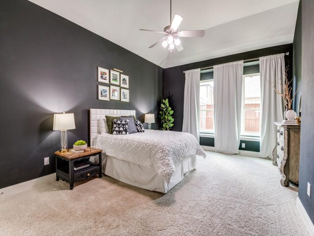 4141 Maclin Dr, Celina, TX 75009 - carpeted bedroom featuring baseboards and a ceiling fan