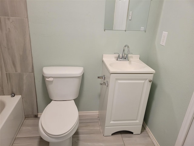 2001 Mark Twain Ln, Denton, TX 76210 - full bathroom with vanity and tile patterned flooring