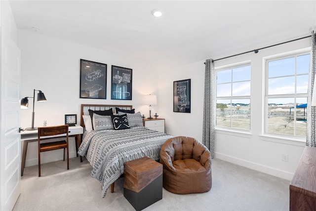 2420 Bernham Dr, Celina, TX 75009 - bedroom featuring carpet flooring, baseboards, and recessed lighting