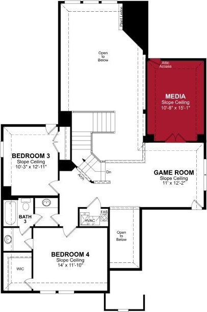 2420 Bernham Dr, Celina, TX 75009 - view of room layout
