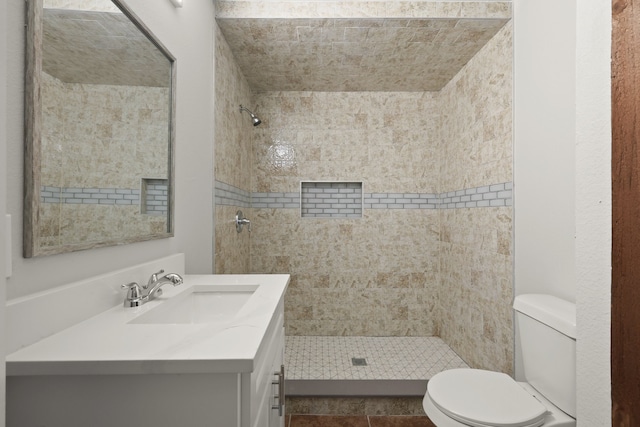 3624 Baylor St, Fort Worth, TX 76119 - full bathroom featuring vanity and tiled shower