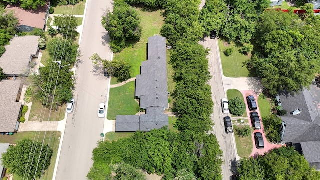 1819 Panhandle St, Denton, TX 76201 - aerial view of residential area