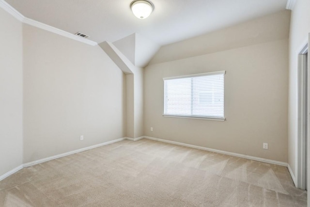 4517 Copeland Dr, Plano, TX 75024 - unfurnished room with light colored carpet and vaulted ceiling