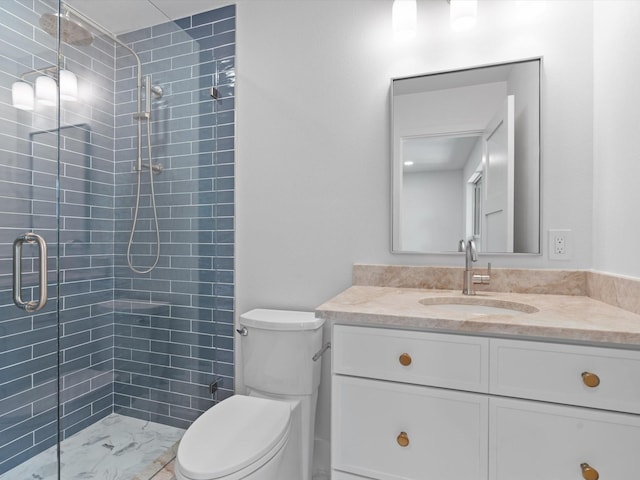 5832 Charlestown Dr, Dallas, TX 75230 - full bathroom with vanity and a shower stall