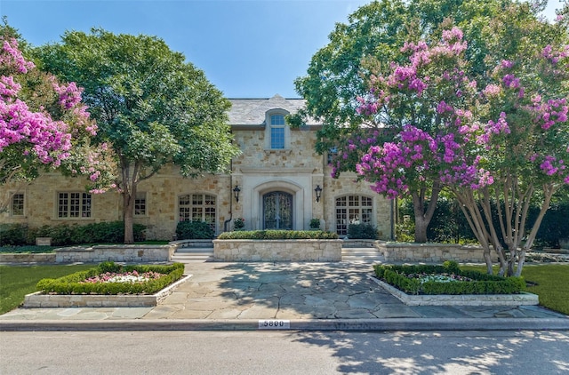 5800 Armstrong Pkwy, University Park, TX 75205 - french provincial home with stone siding and french doors