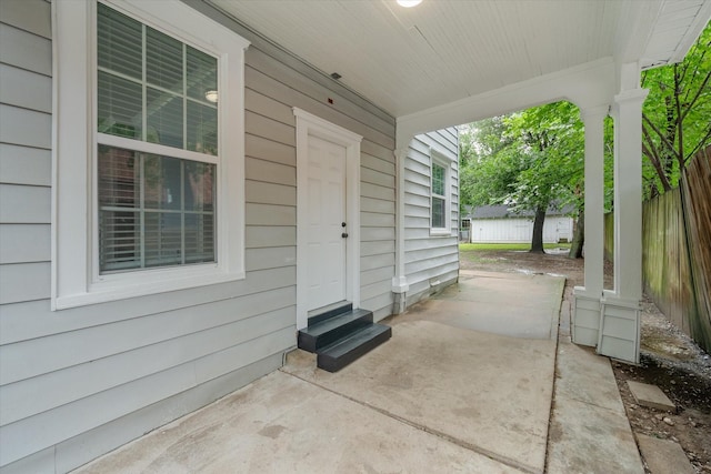 1301 W 2nd Ave, Corsicana, TX 75110 - view of patio / terrace featuring entry steps