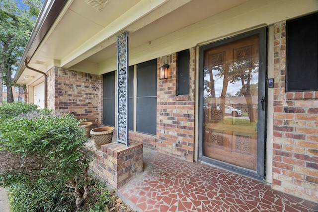 6209 Sierra Ct, Arlington, TX 76016 - entrance to property featuring covered porch and brick siding