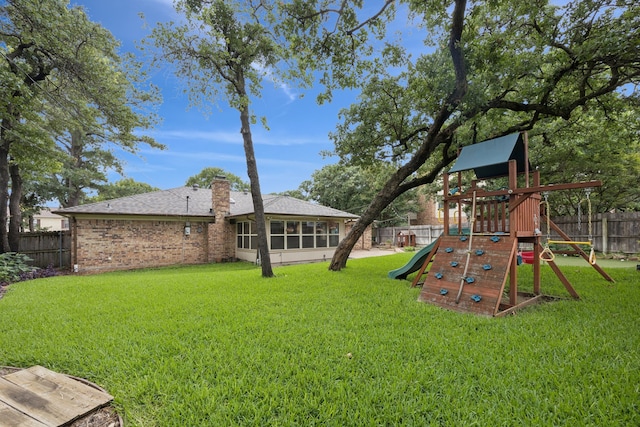 6209 Sierra Ct, Arlington, TX 76016 - view of yard featuring a playground