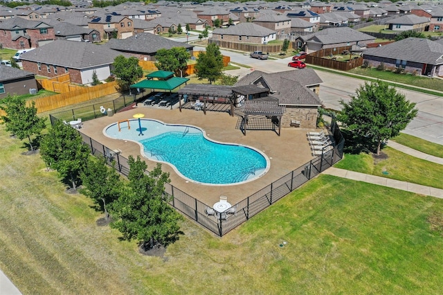 161 Collin St, Anna, TX 75409 - community pool featuring a residential view