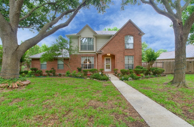 2315 Rockhill Rd, Mckinney, TX 75072 - traditional-style house with brick siding