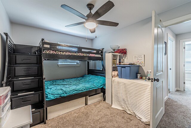 3135 Brazos River Dr, Granbury, TX 76048 - carpeted bedroom with ceiling fan