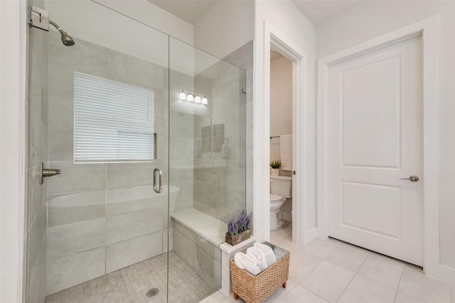 3900 Brazoria Dr, Prosper, TX 75078 - full bath featuring a stall shower and tile patterned flooring