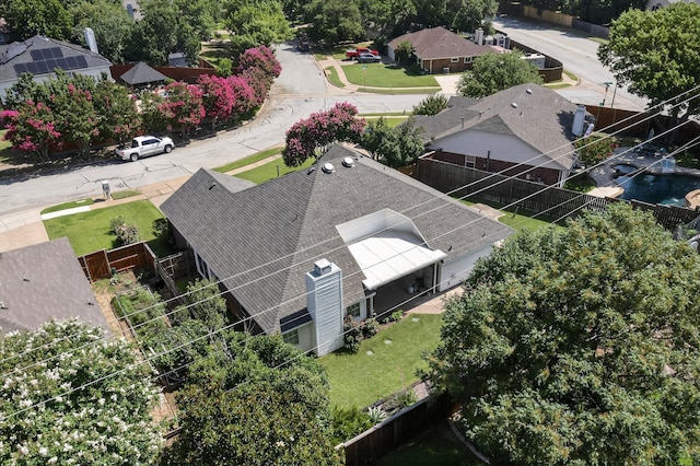 2705 Willowood Dr, Grapevine, TX 76051 - aerial perspective of suburban area