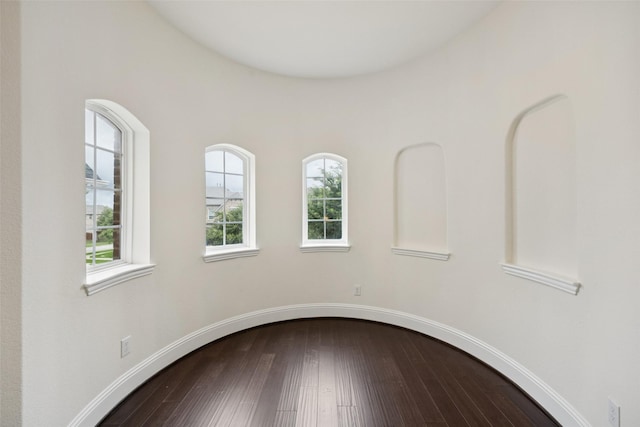6873 Martel Pl, Frisco, TX 75035 - unfurnished room with plenty of natural light and dark wood-type flooring