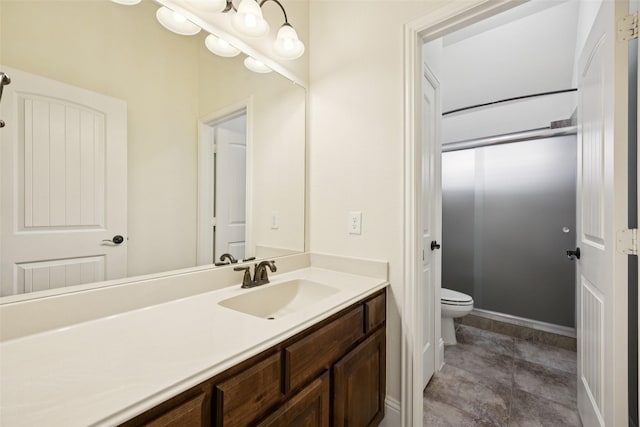 6873 Martel Pl, Frisco, TX 75035 - bathroom featuring toilet and vanity