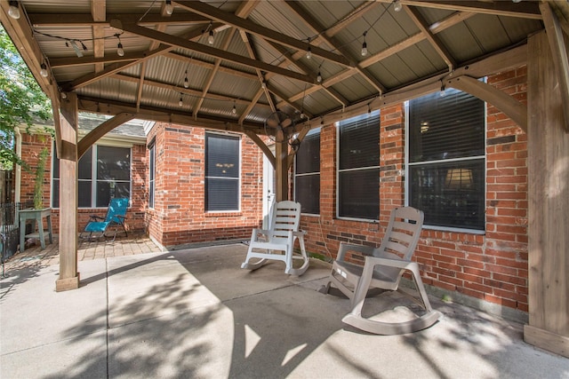 5216 Copper Creek Dr, Fort Worth, TX 76244 - view of patio with a gazebo