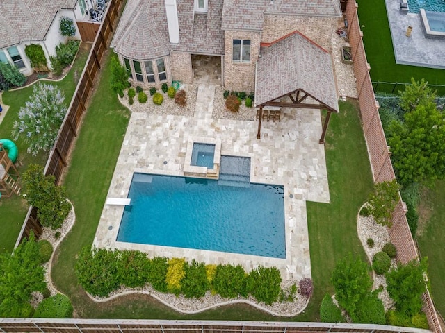 2911 Blackthorn Dr, Prosper, TX 75078 - view of subject property featuring a pool area