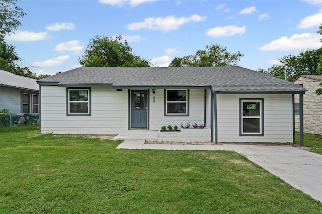 4236 Virginia Ln, Fort Worth, TX 76103 - single story home with roof with shingles and covered porch