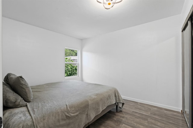 4236 Virginia Ln, Fort Worth, TX 76103 - bedroom with wood finished floors and baseboards