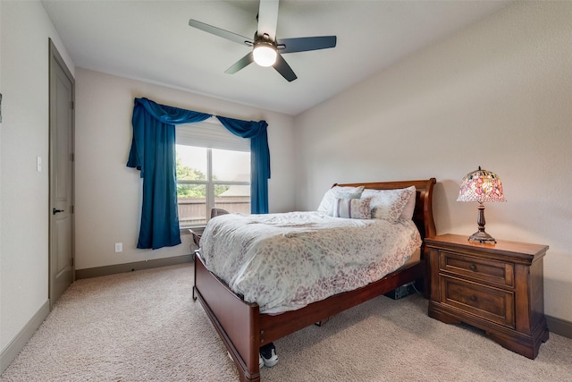 206 Hidden Meadow Cir, Midlothian, TX 76065 - bedroom with light carpet and ceiling fan