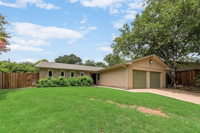 4204 Shipley Ct, Benbrook, TX 76116 - single story home with an attached garage, brick siding, and driveway