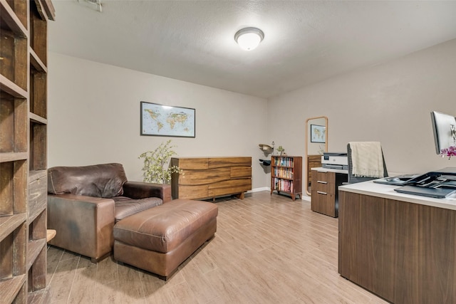 4204 Shipley Ct, Benbrook, TX 76116 - office with light wood-type flooring