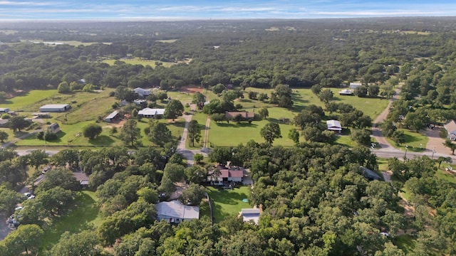 8408 E Fm 917, Alvarado, TX 76009 - aerial view of property and surrounding area featuring a heavily wooded area