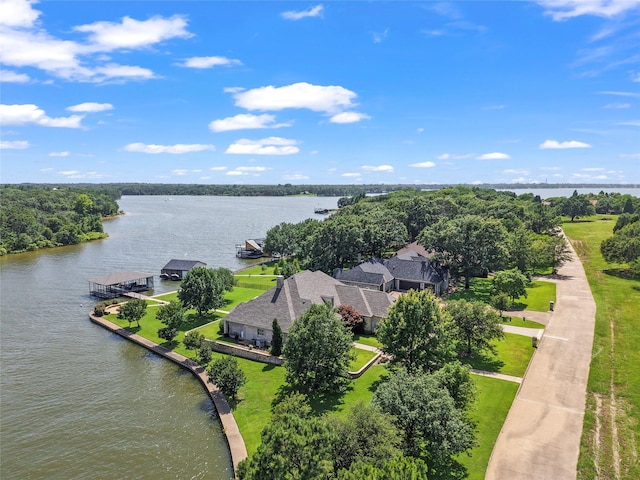 229 Lakeside Dr, Malakoff, TX 75148 - aerial view of a large body of water