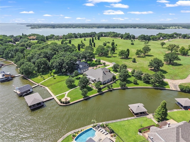 229 Lakeside Dr, Malakoff, TX 75148 - drone / aerial view of a large body of water