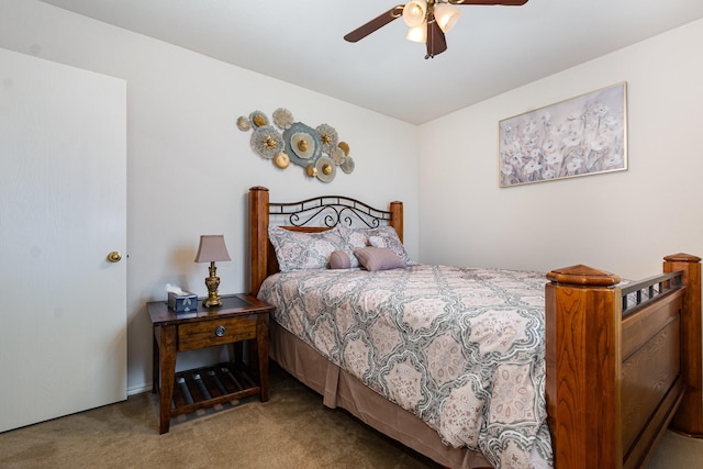 1232 Morning Dove, Aubrey, TX 76227 - carpeted bedroom with a ceiling fan