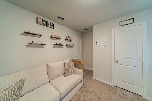 756 Loomis Trl, Justin, TX 76247 - living area with light colored carpet and baseboards