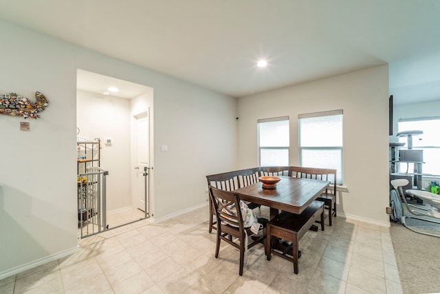 756 Loomis Trl, Justin, TX 76247 - dining space featuring recessed lighting and baseboards