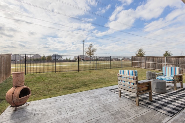 1728 Karma Dr, Wylie, TX 75098 - view of patio featuring a deck