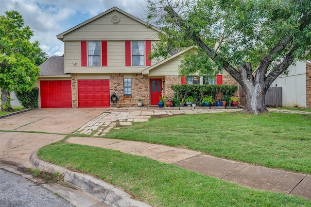 3412 Forest Creek Dr, Fort Worth, TX 76123 - view of front of home featuring driveway and brick siding