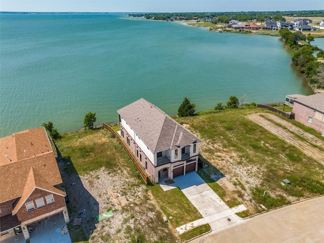 18023 Lake Ray Hubbard Dr, Forney, TX 75126 - view from above of property featuring a large body of water