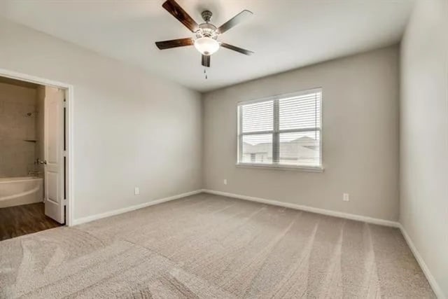 220 Aaron St, Anna, TX 75409 - unfurnished room featuring carpet floors and a ceiling fan