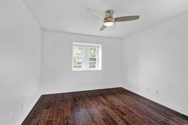 2900 Trail Lake Dr, Grapevine, TX 76051 - empty room featuring wood finished floors and ceiling fan