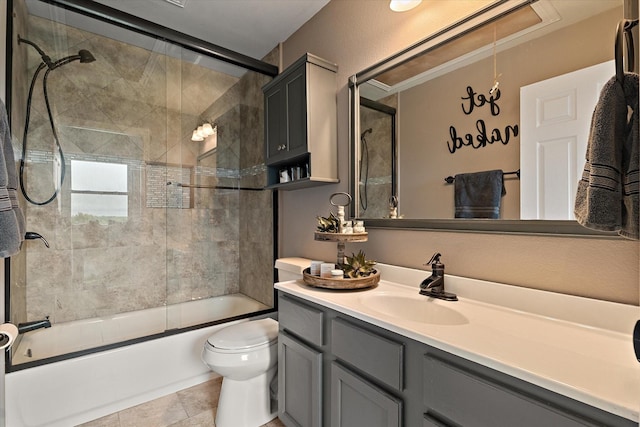 5885 State Highway 160, Whitewright, TX 75491 - full bath with vanity and enclosed tub / shower combo