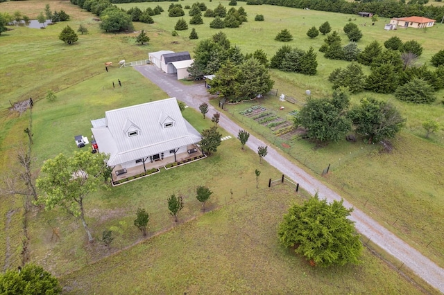 5885 State Highway 160, Whitewright, TX 75491 - overview of rural landscape